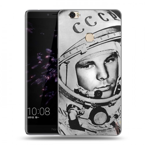Дизайнерский пластиковый чехол для Huawei Honor Note 8 Юрий Гагарин