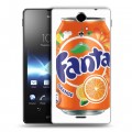 Дизайнерский пластиковый чехол для Sony Xperia TX Fanta