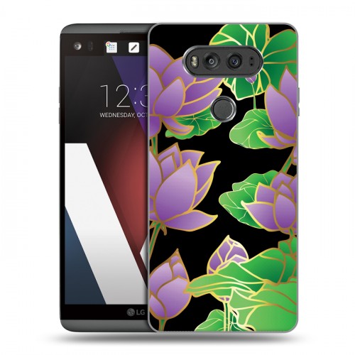 Дизайнерский пластиковый чехол для LG V20 Люксовые цветы