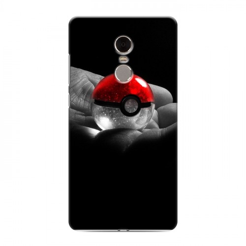 Дизайнерский силиконовый чехол для Xiaomi RedMi Note 4 Pokemon Go