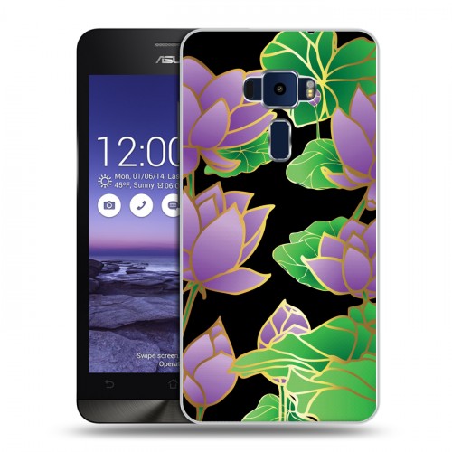 Дизайнерский пластиковый чехол для Asus ZenFone 3 5.2 Люксовые цветы
