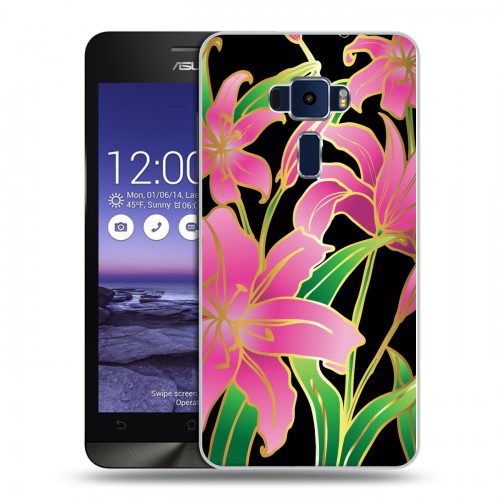 Дизайнерский пластиковый чехол для Asus ZenFone 3 5.2 Люксовые цветы