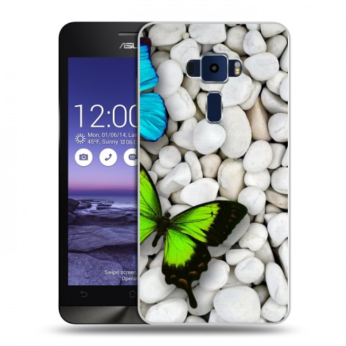Дизайнерский пластиковый чехол для Asus ZenFone 3 5.2 Бабочки