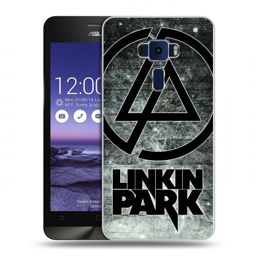 Дизайнерский пластиковый чехол для Asus ZenFone 3 5.2 Linkin Park