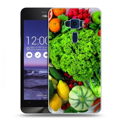 Дизайнерский пластиковый чехол для Asus ZenFone 3 5.2 Овощи