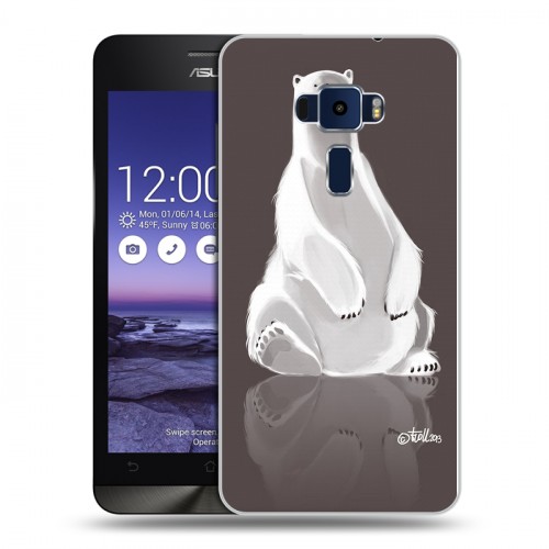 Дизайнерский пластиковый чехол для Asus ZenFone 3 5.2 Медведи