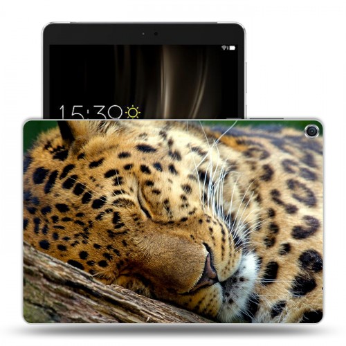 Дизайнерский силиконовый чехол для ASUS ZenPad 3S 10 Леопард