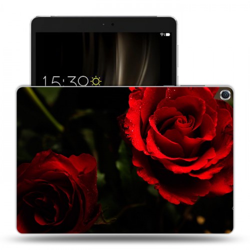 Дизайнерский силиконовый чехол для ASUS ZenPad 3S 10 Розы