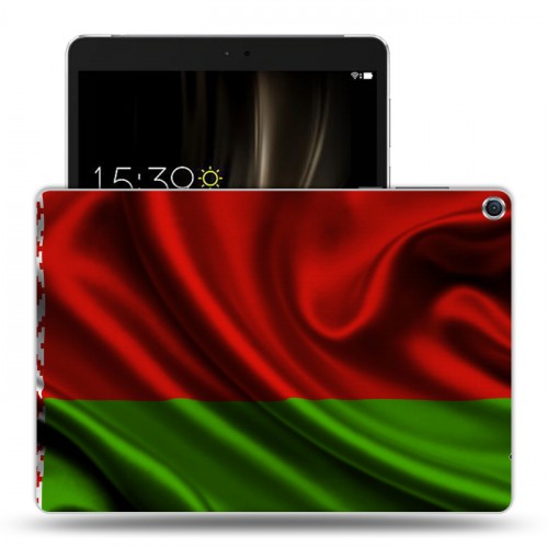 Дизайнерский силиконовый чехол для ASUS ZenPad 3S 10 Флаг Белоруссии