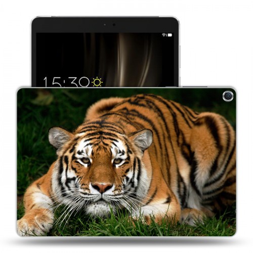 Дизайнерский силиконовый чехол для ASUS ZenPad 3S 10 Тигры