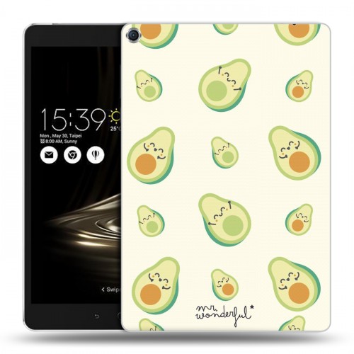 Дизайнерский силиконовый чехол для ASUS ZenPad 3S 10 Веселое авокадо