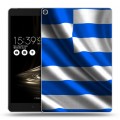 Дизайнерский силиконовый чехол для ASUS ZenPad 3S 10 Флаг Греции