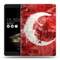 Дизайнерский силиконовый чехол для ASUS ZenPad 3S 10 Флаг Турции