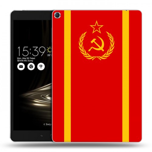 Дизайнерский силиконовый чехол для ASUS ZenPad 3S 10 Флаг СССР