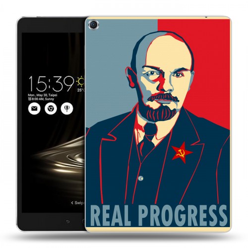 Дизайнерский силиконовый чехол для ASUS ZenPad 3S 10 Владимир Ленин