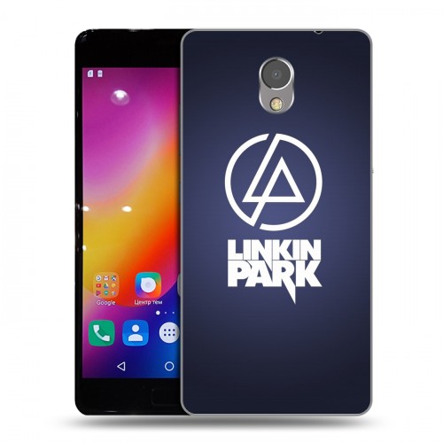 Дизайнерский пластиковый чехол для Lenovo P2 Linkin Park