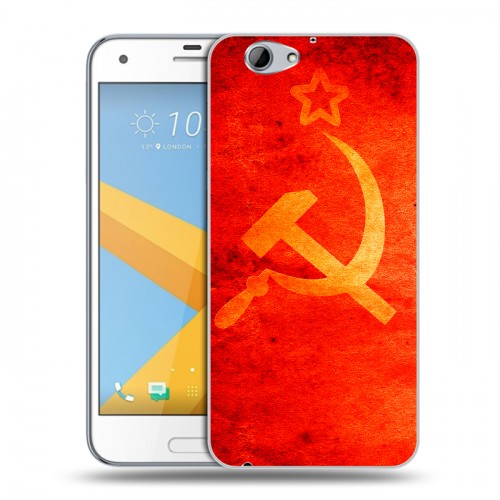Дизайнерский пластиковый чехол для HTC One A9S Флаг СССР 