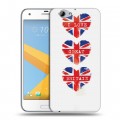 Дизайнерский силиконовый чехол для HTC One A9S British love