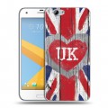 Дизайнерский пластиковый чехол для HTC One A9S British love