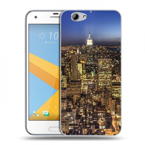 Дизайнерский пластиковый чехол для HTC One A9S Нью-Йорк