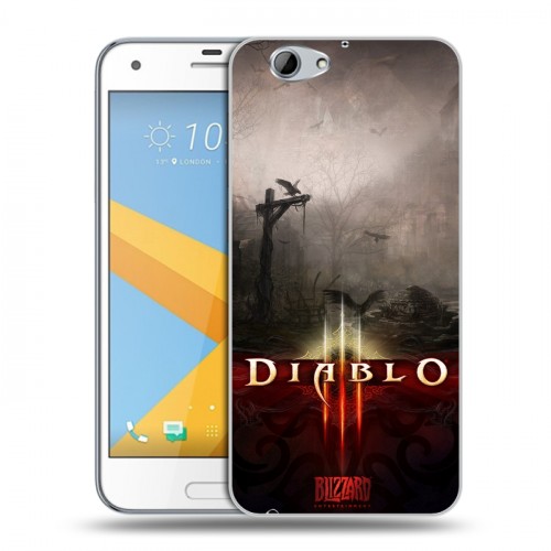 Дизайнерский силиконовый чехол для HTC One A9S Diablo