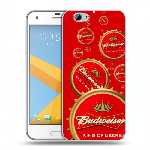 Дизайнерский пластиковый чехол для HTC One A9S Budweiser
