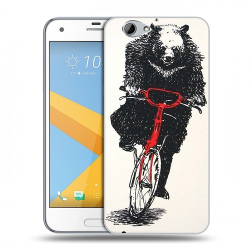 Дизайнерский пластиковый чехол для HTC One A9S Медведи