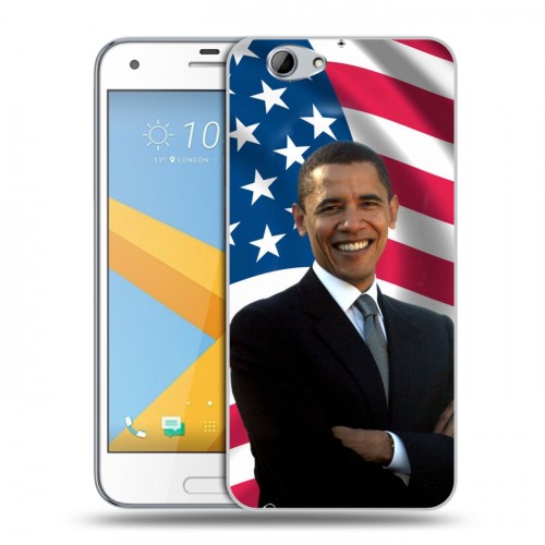 Дизайнерский пластиковый чехол для HTC One A9S Барак Обама