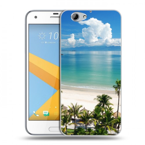 Дизайнерский силиконовый чехол для HTC One A9S Пляж