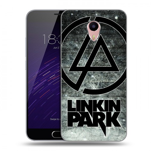 Дизайнерский пластиковый чехол для Meizu M3 Max Linkin Park