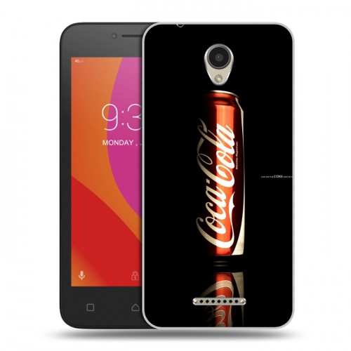 Дизайнерский пластиковый чехол для Lenovo Vibe B Coca-cola