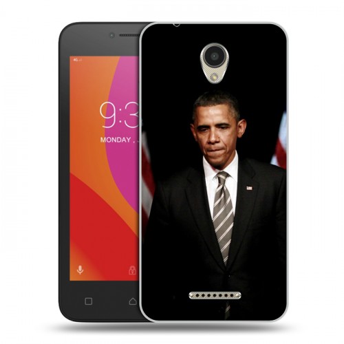 Дизайнерский пластиковый чехол для Lenovo Vibe B Барак Обама