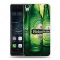 Дизайнерский пластиковый чехол для Huawei Y6II Heineken