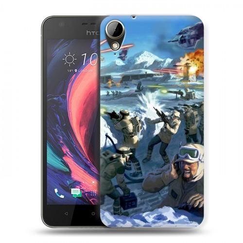 Дизайнерский пластиковый чехол для HTC Desire 10 Lifestyle Star Wars Battlefront