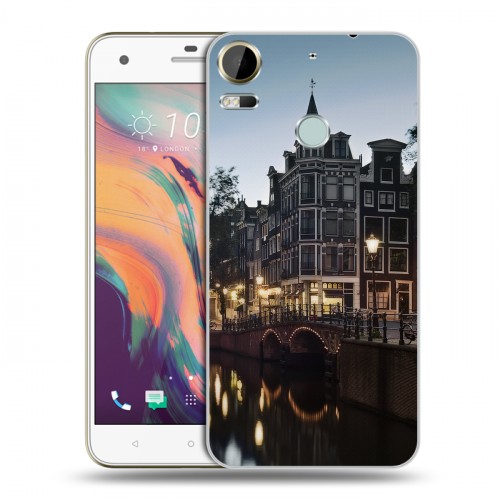 Дизайнерский пластиковый чехол для HTC Desire 10 Pro амстердам