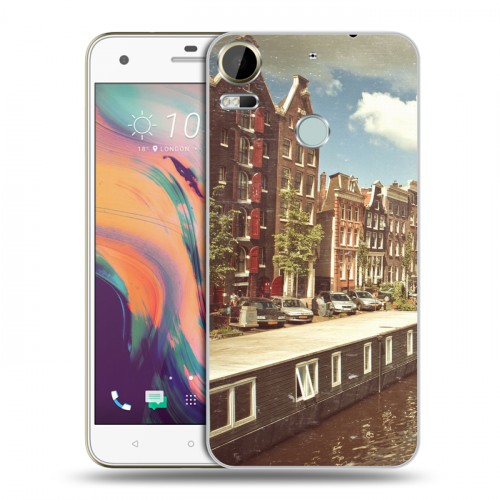 Дизайнерский силиконовый чехол для HTC Desire 10 Pro амстердам