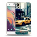 Дизайнерский пластиковый чехол для HTC Desire 10 Pro Нью-Йорк