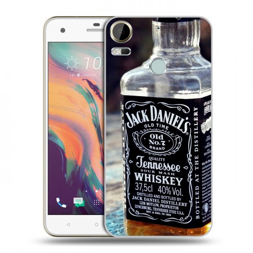 Дизайнерский силиконовый чехол для HTC Desire 10 Pro Jack Daniels