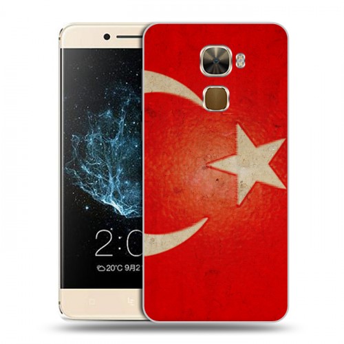 Дизайнерский силиконовый чехол для LeEco Le Pro 3 Флаг Турции