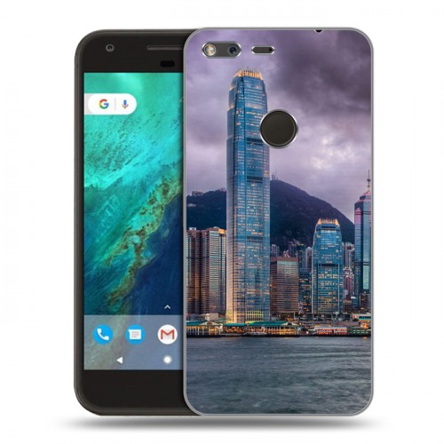 Дизайнерский пластиковый чехол для Google Pixel Гонконг