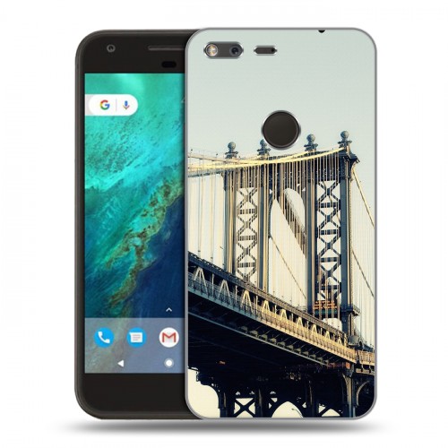 Дизайнерский пластиковый чехол для Google Pixel Нью-Йорк