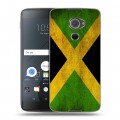 Дизайнерский пластиковый чехол для Blackberry DTEK60 Флаг Ямайки