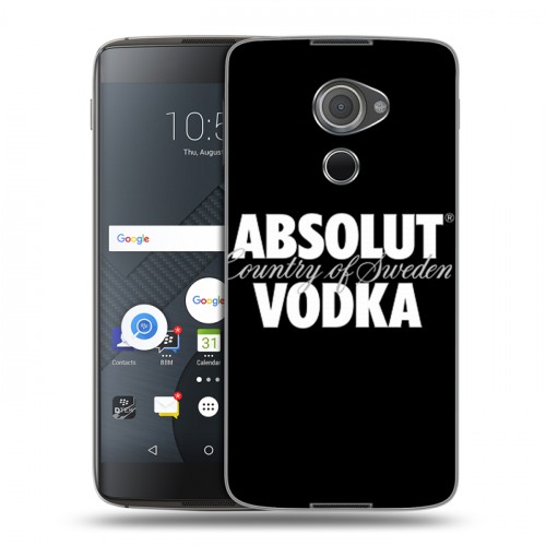 Дизайнерский пластиковый чехол для Blackberry DTEK60 Absolut
