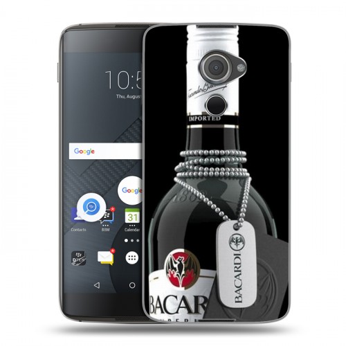 Дизайнерский пластиковый чехол для Blackberry DTEK60 Bacardi