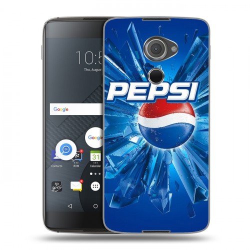 Дизайнерский пластиковый чехол для Blackberry DTEK60 Pepsi