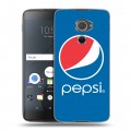 Дизайнерский пластиковый чехол для Blackberry DTEK60 Pepsi