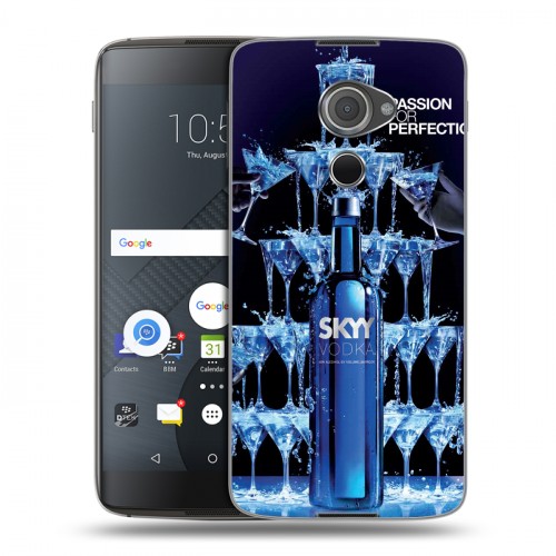 Дизайнерский пластиковый чехол для Blackberry DTEK60 Skyy Vodka
