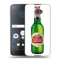 Дизайнерский пластиковый чехол для Blackberry DTEK60 Stella Artois