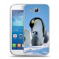 Дизайнерский пластиковый чехол для Samsung Galaxy Premier Пингвины