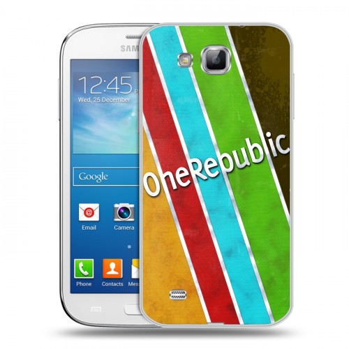 Дизайнерский пластиковый чехол для Samsung Galaxy Premier OneRepublic
